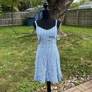 NWT - Old Navy - Denim striped dress